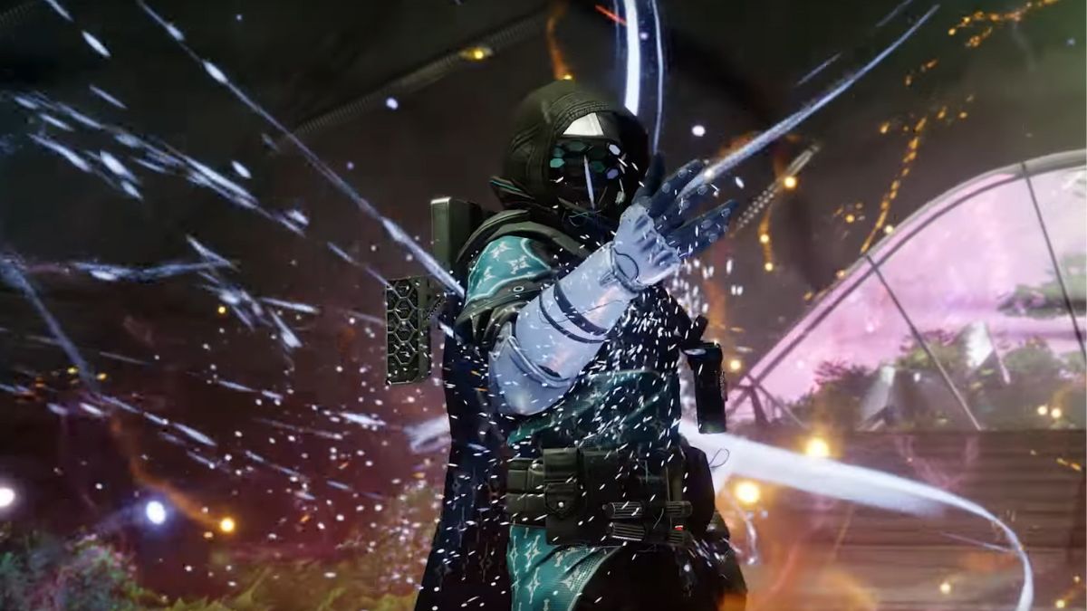 Destiny 2 prismatic hunter class in transcendence state