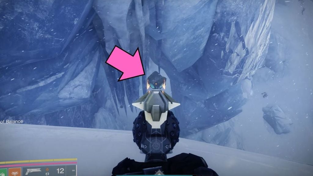 Location of the Light cube in Destiny 2 The Divide