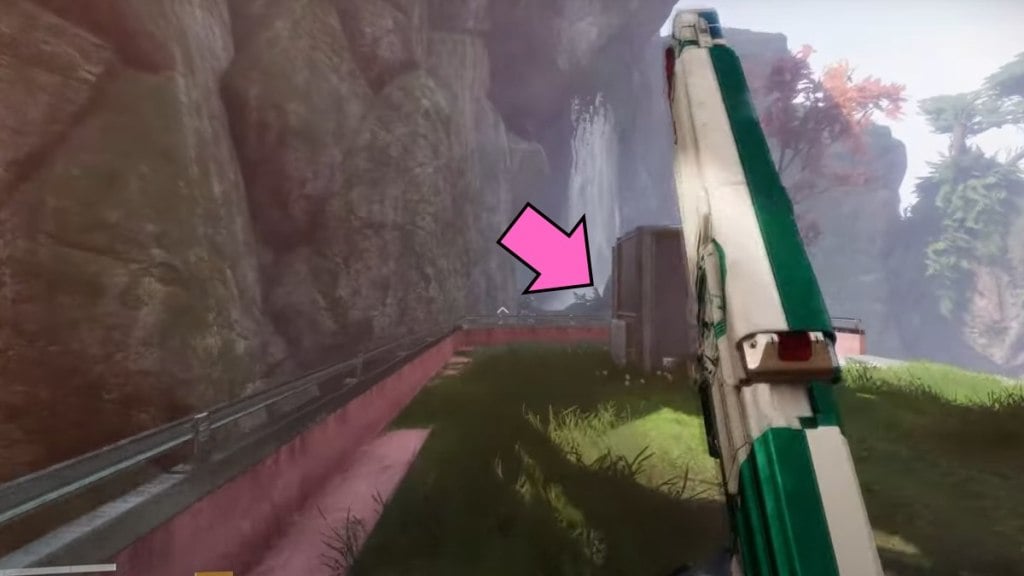 Waterfall location of the Vision of Traveler in the Lost City in Destiny 2 the Final Shape