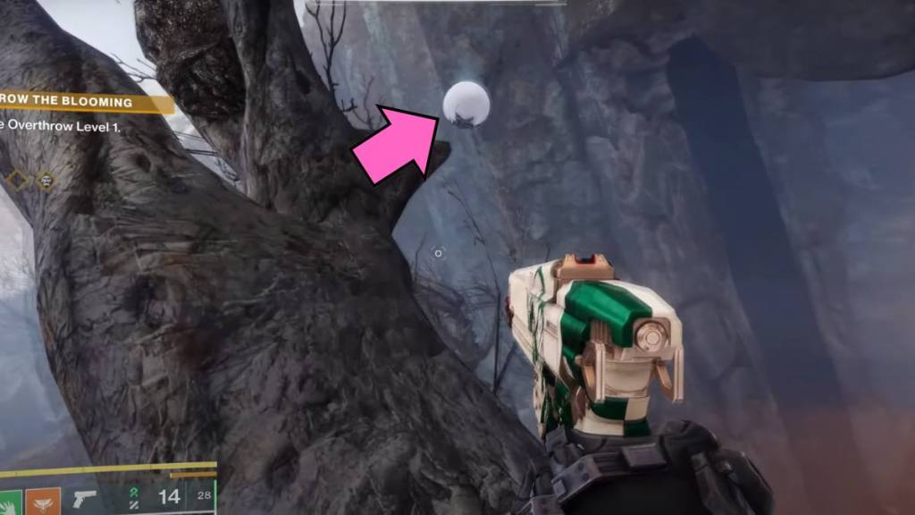 Vision of a Traveler on a tree in the Bloom in Destiny 2 The Final Form