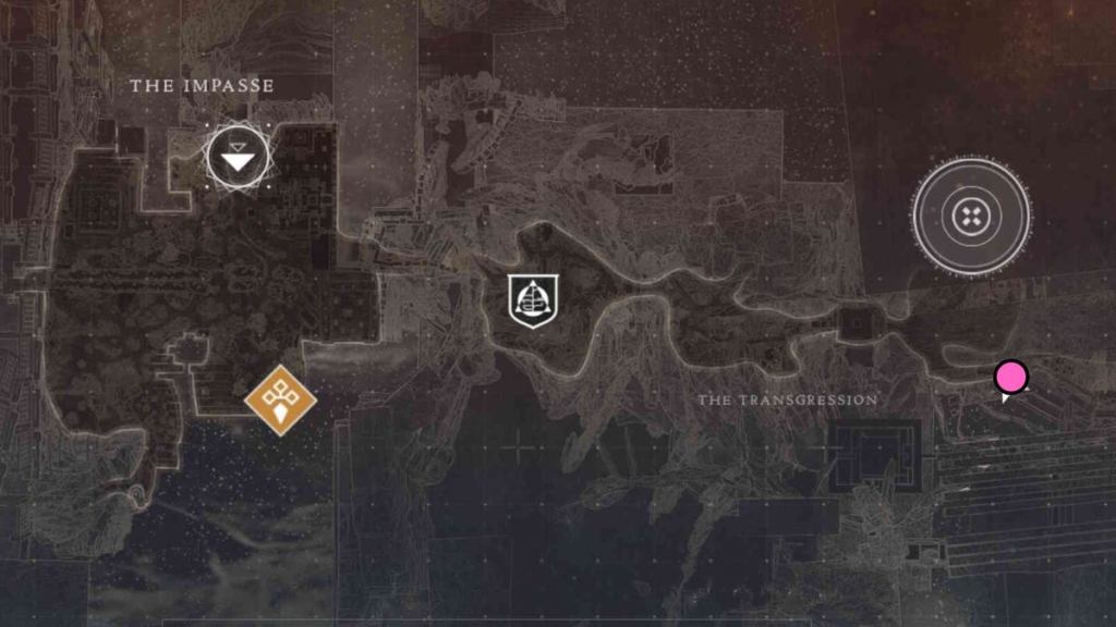 Mal location of the Vision of Traveler in The Transgression in Destiny 2 The Final Shape