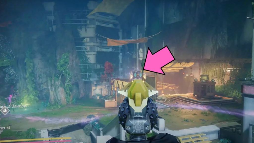 Location of the Light Paracausal Geometry in Destiny 2 The Forgotten Deep