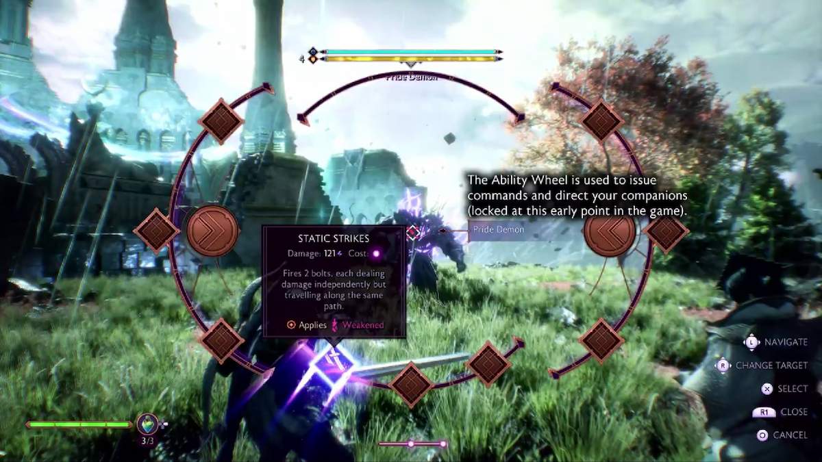 How to use the Ability Wheel to control your companions in Dragon Age: The Veilguard.
