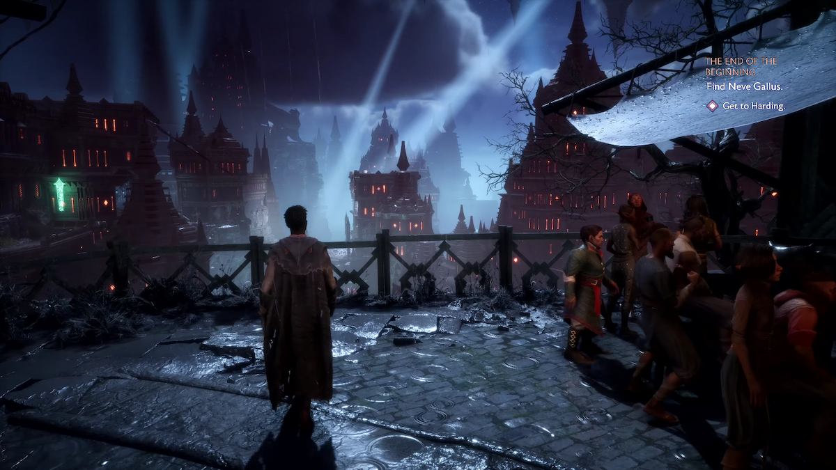 Rook guarding the city in Dragon Age: The Veilguard.