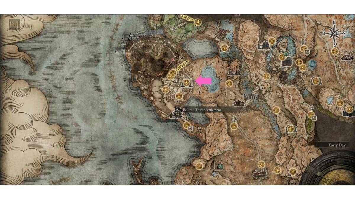 Where To Find The Best Spirit Ashes In Elden Ring Shadow Of The Erdtree   Elden Ring Demihuman Swordmaster Onze Map Location 