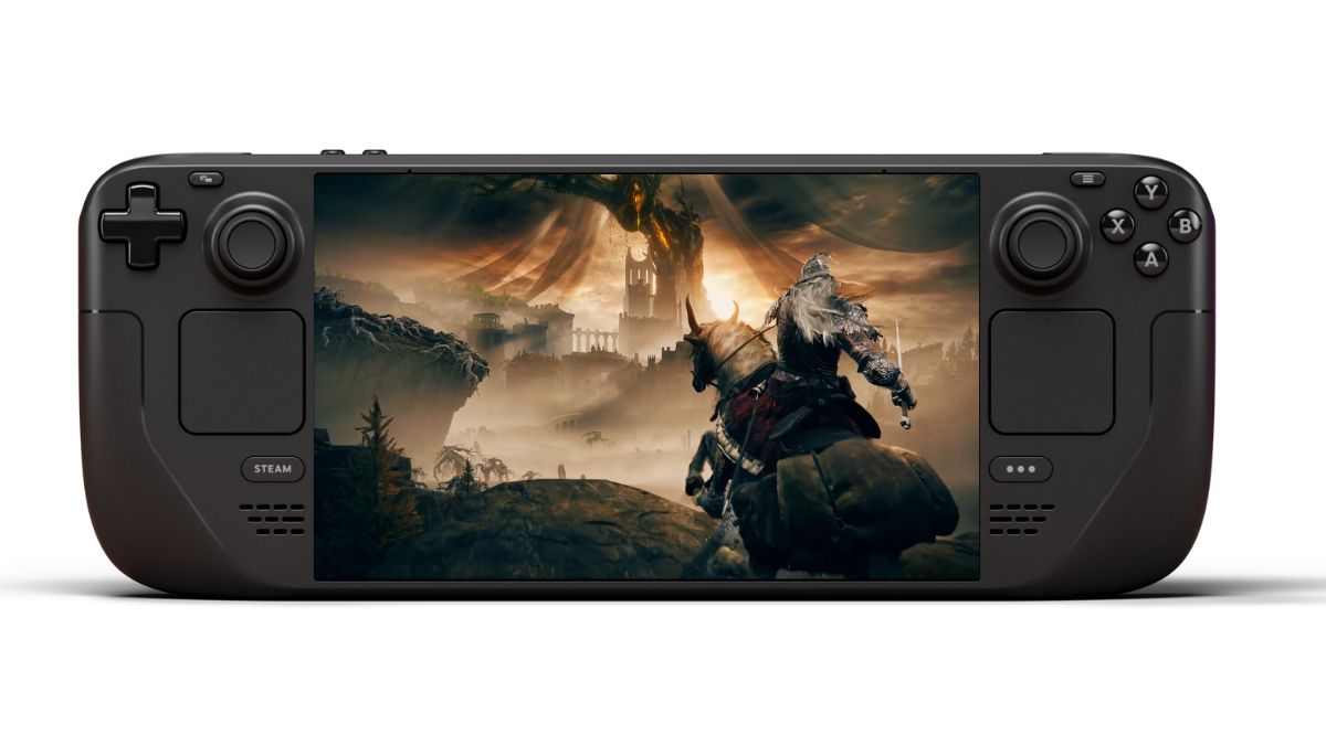 Elden Ring DLC Shadow of the Erdtree played on Steam Deck