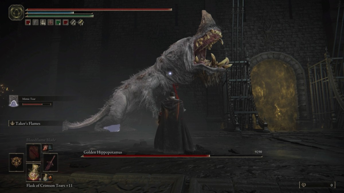 Golden Hippoptamus boss in Elden Ring