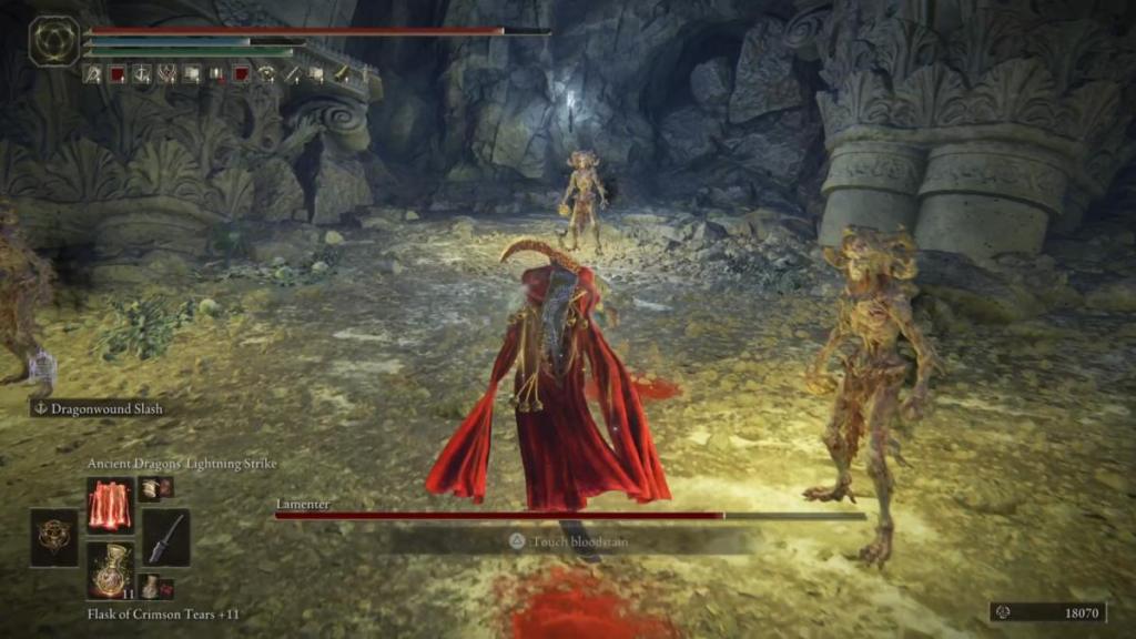 Lamenter Boss fight in Elden Ring