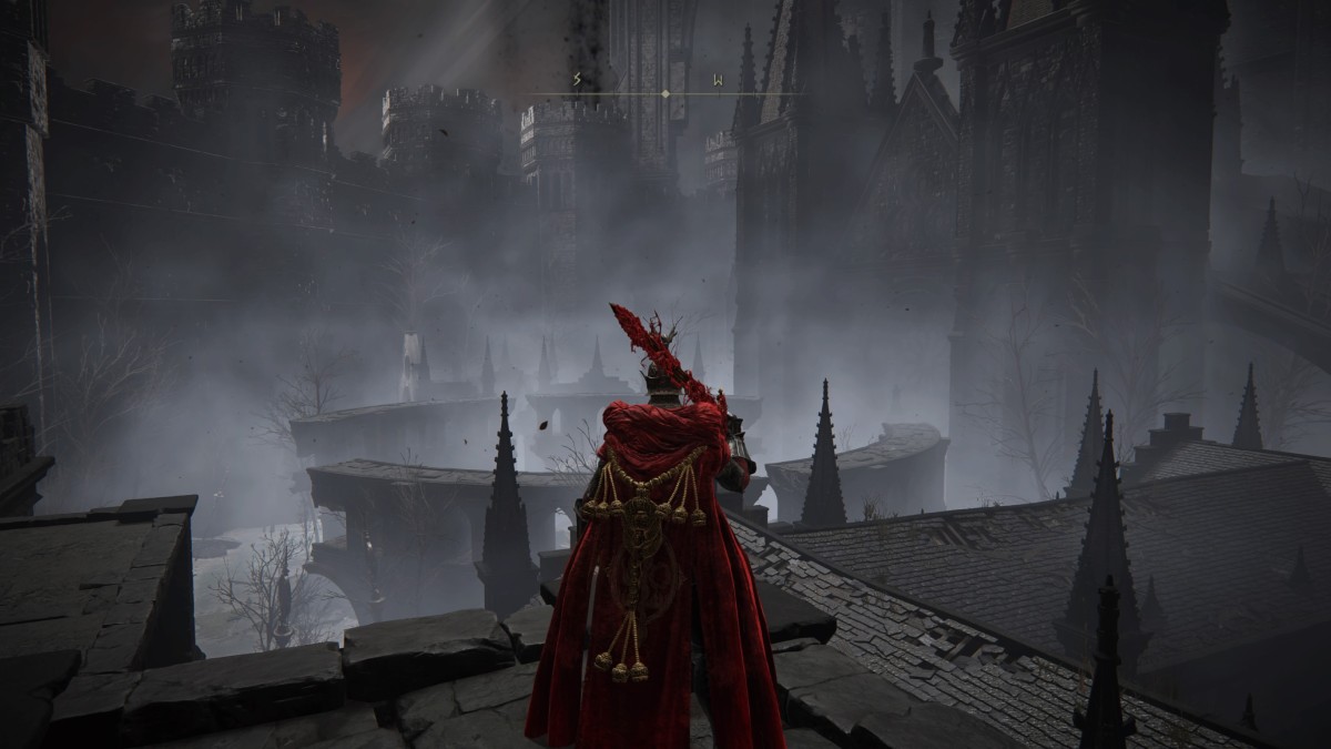 Back of Shadow Keep in Elden ring