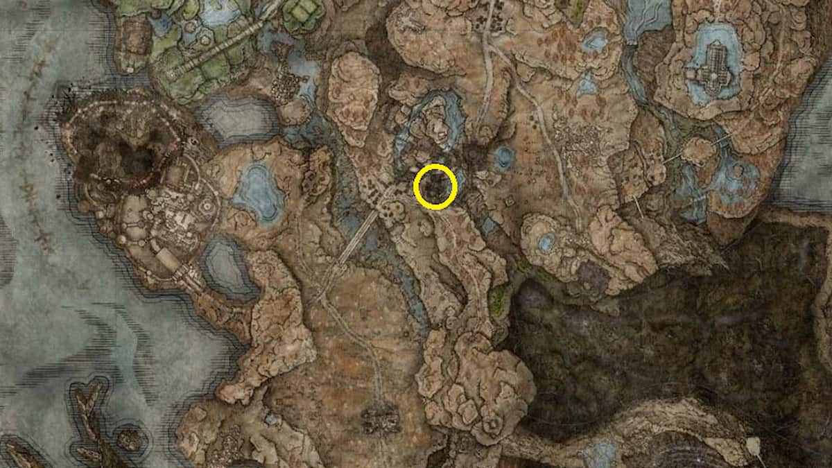 Where to find Rellana's Cameo in Elden Ring Shadow of the Erdtree (Map