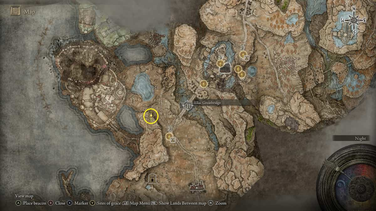 Where to get Savage Lion's Claw (Map Location) in Elden Ring Shadow of ...