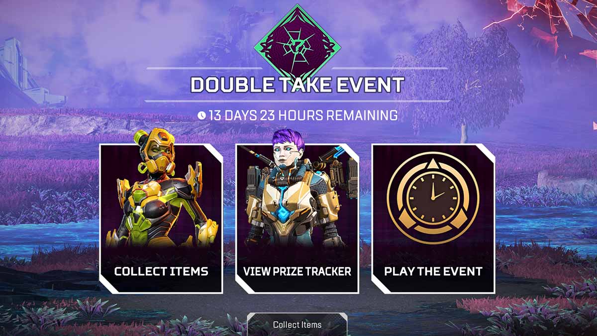 Apex Legends Double Take collection event screen