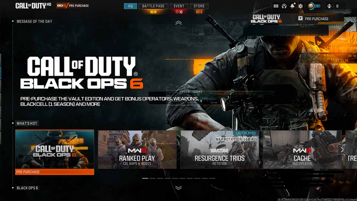 Call of Duty HQ Black Ops 6 ads