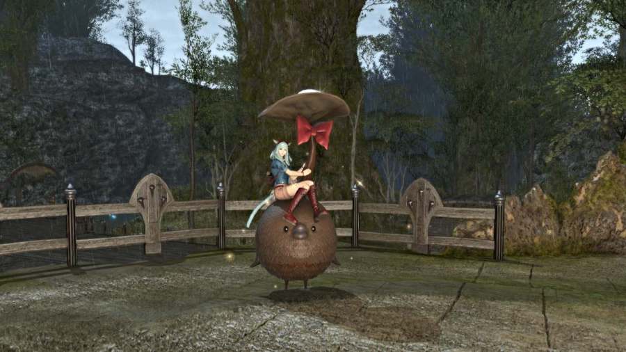 Chocorpokkur mount in Final Fantasy XIV