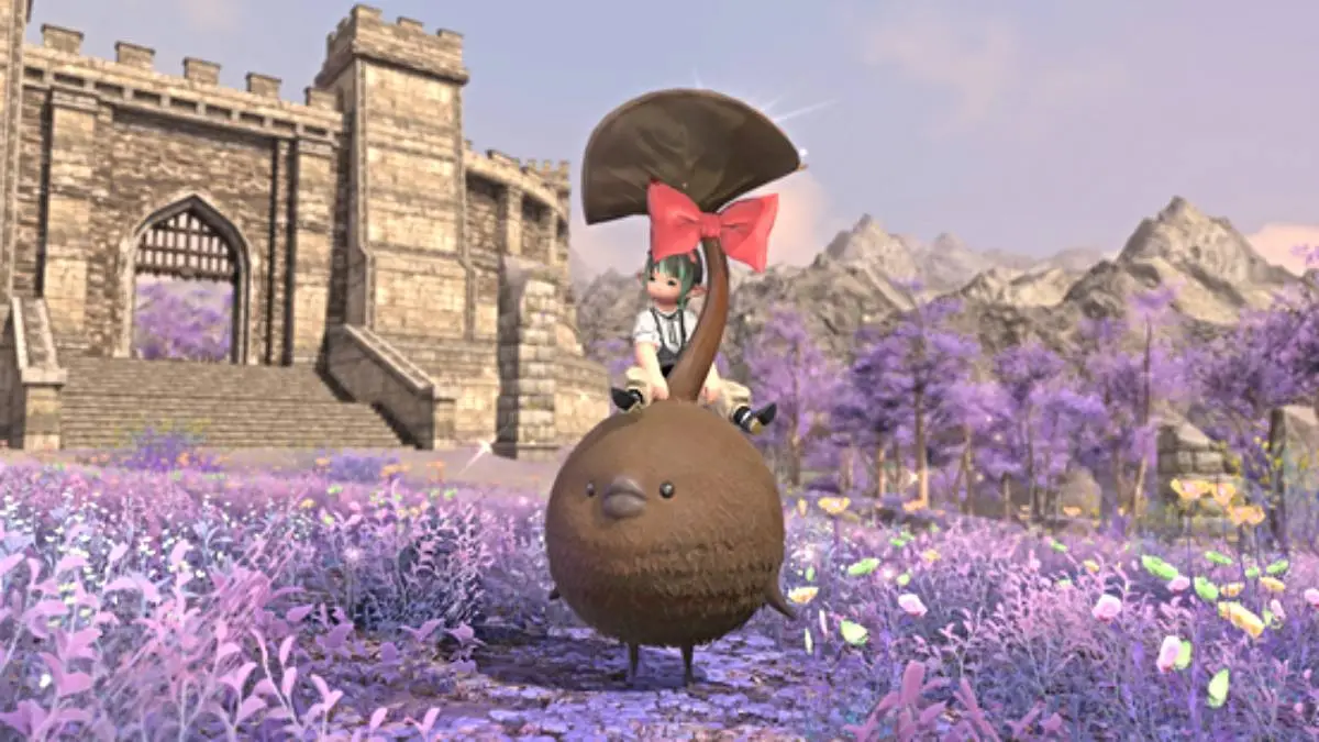 Chocorpokkur Mount in Final Fantasy XIV