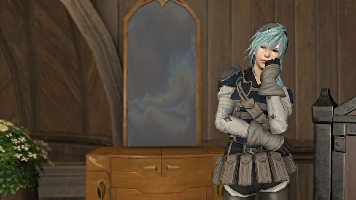 The glamour dresser in Final Fantasy XIV