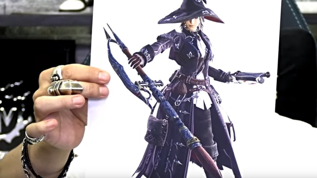 Pictomancer tome gear in Final Fantasy XIV
