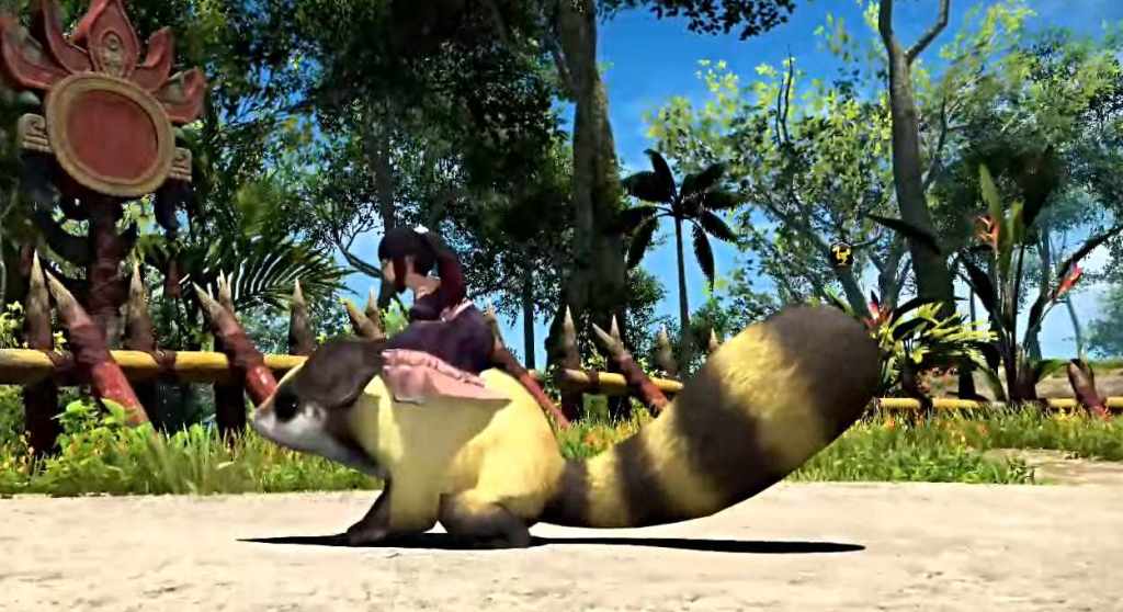 Sugar Glider mount in Final Fantasy XIV