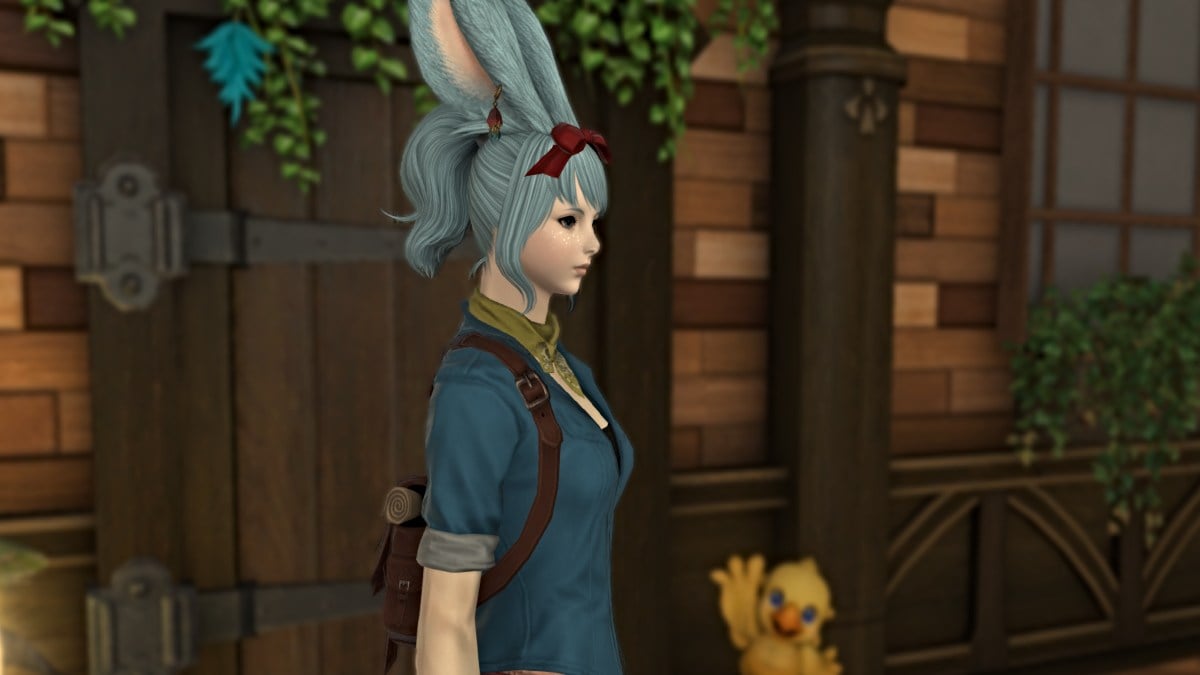 Tall Tails hairstyle in Final Fantasy XIV