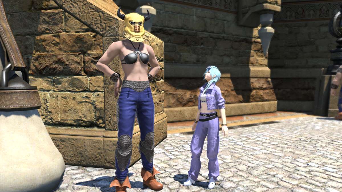 Toughie NPC in Final Fantasy XIV