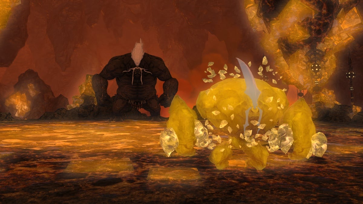 In Final Fantasy XIV, the primal Titan is compared to the Titan-egi