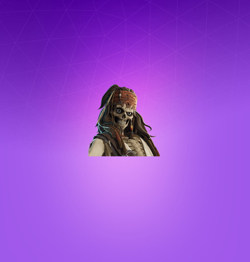Cursed Jack Sparrow Skin
