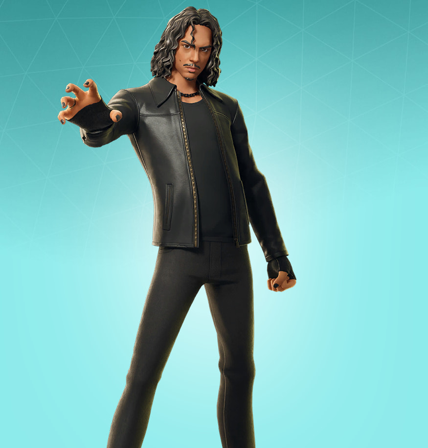 Lead guitarist of Metallica outfit in Fortnite