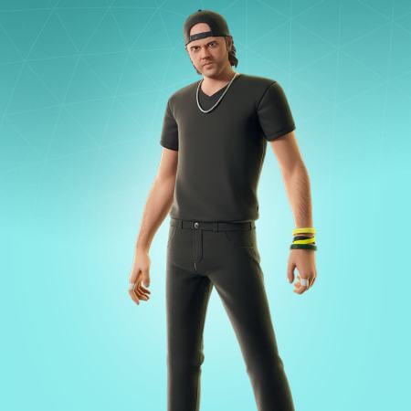 Drummer of Metallica skin in Fortnite