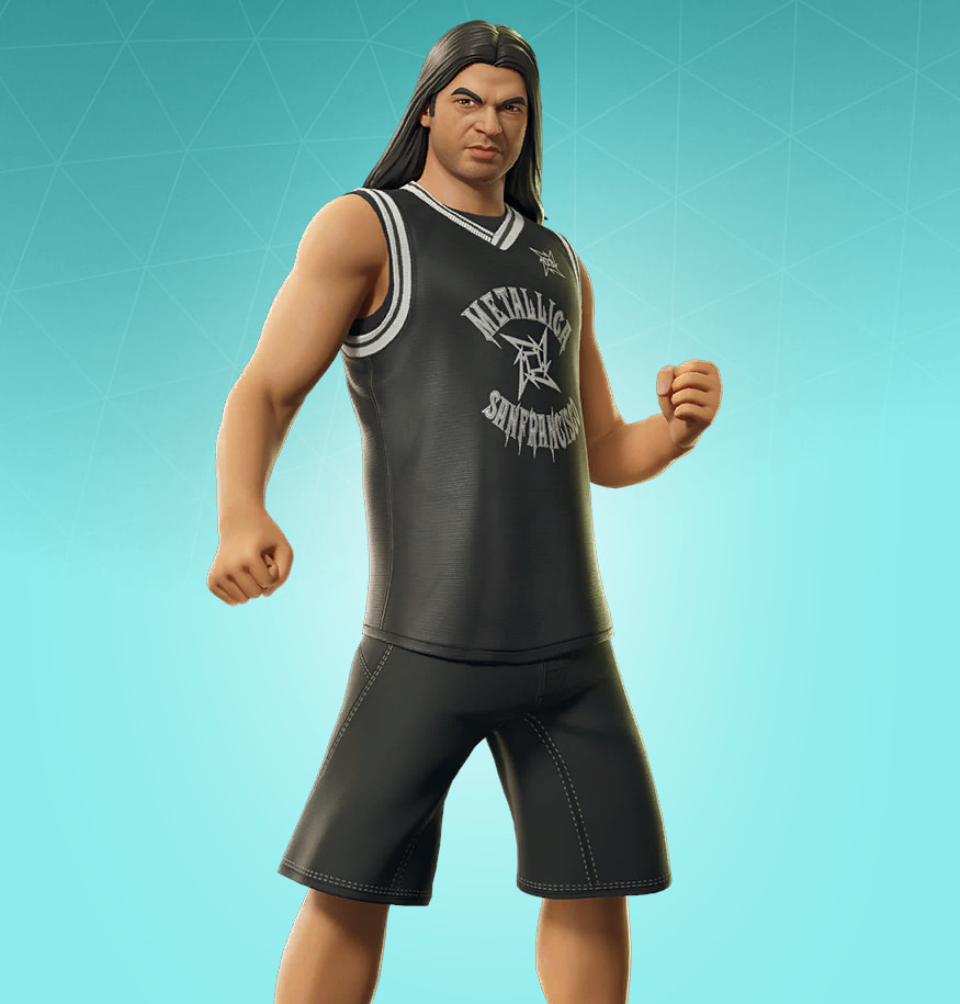 Bassist of Metallica skin in Fortnite