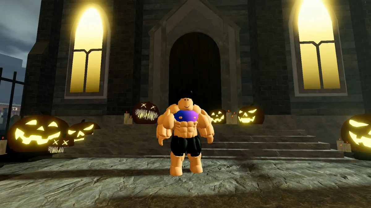 Body Alters in Halloween update Gym League Roblox