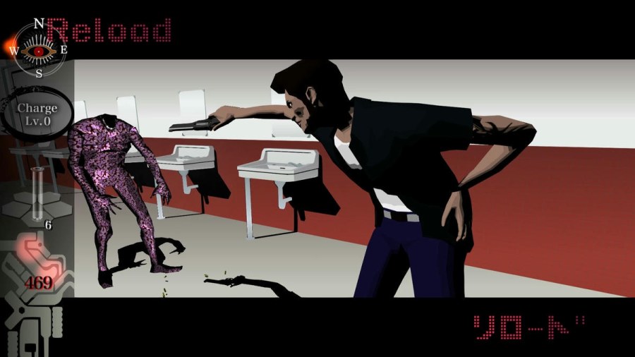 Killer7 assassin shooting at a hostile