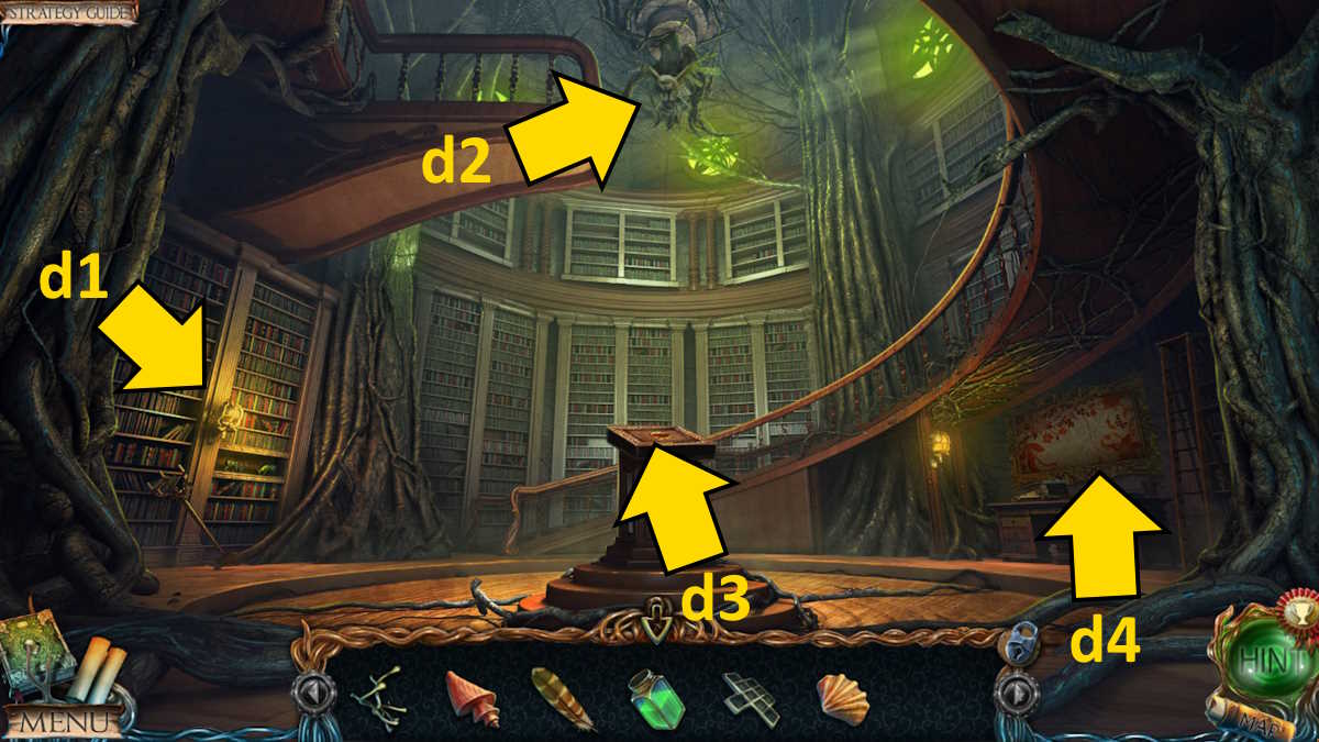Exploring the library in the Lost Lands 1 Dark Overlord bonus chapter