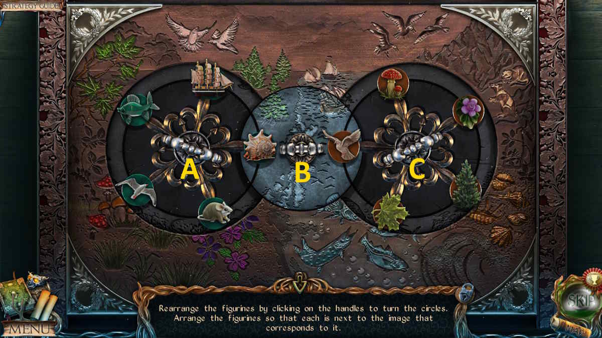 Completing the box puzzle in the swamp in Lost Lands 1: Dark Overlord