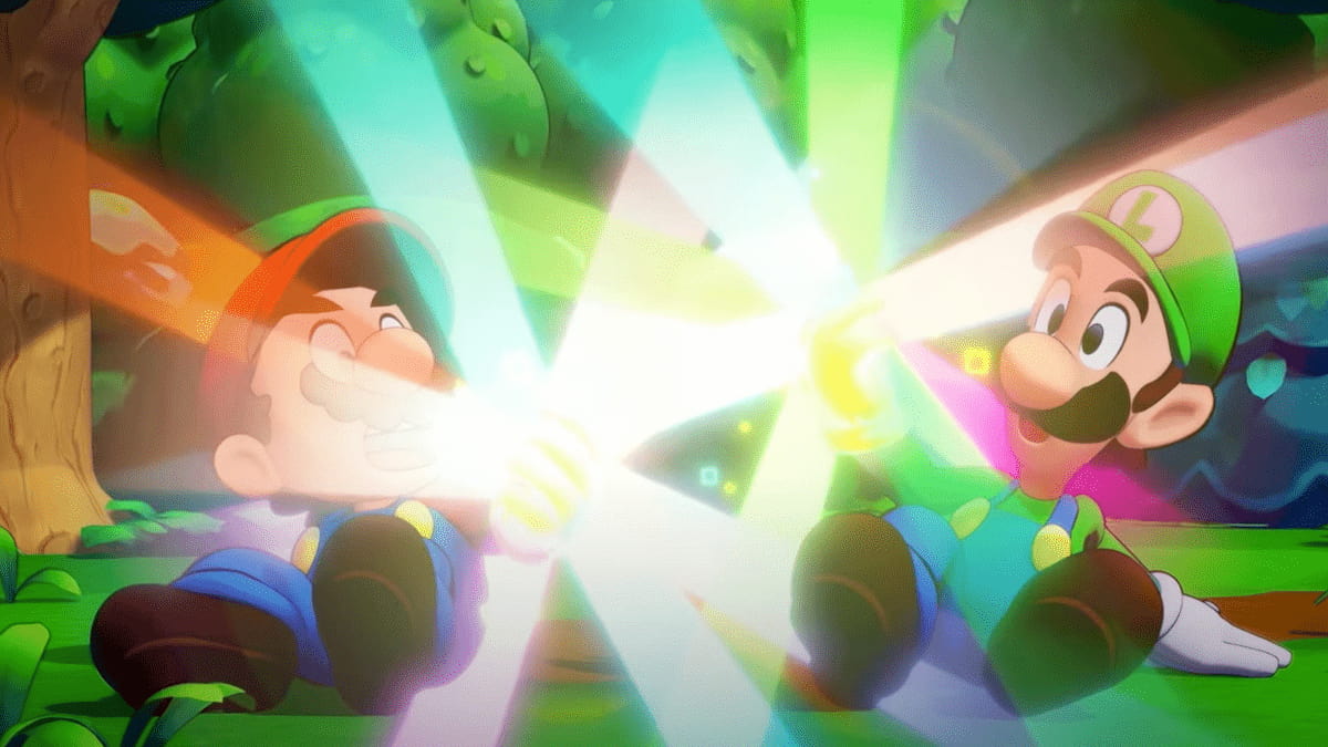 Mario and Luigi brothership, powering up together
