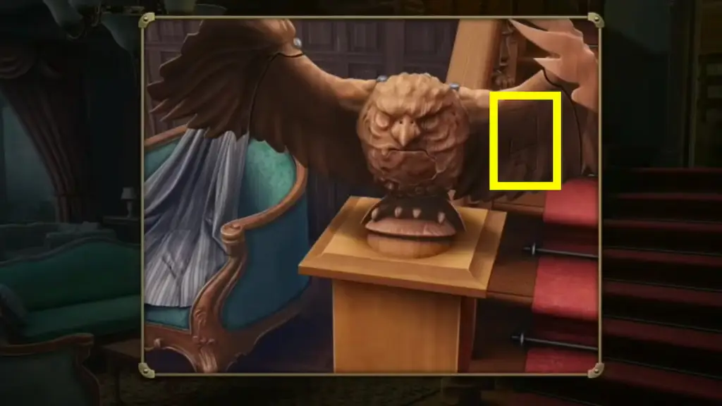 Demon dog painting symbol location in Mystery Detective Adventure