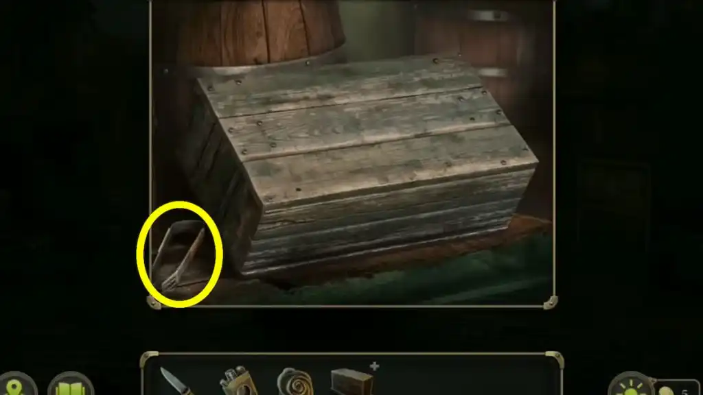 Town wagon evidence in Mystery Detective Adventure