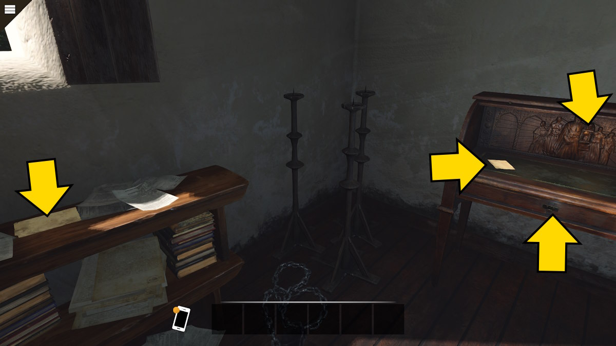 Exploring trhe office in Austria in Nancy Drew: Midnight in Salem 