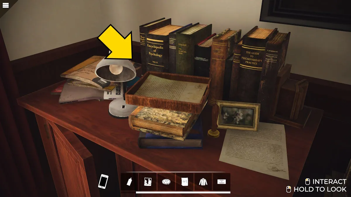 Finding the post-it note in the courthouse in Nancy Drew: Midnight in Salem