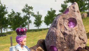 Meteorite in nature of Palworld