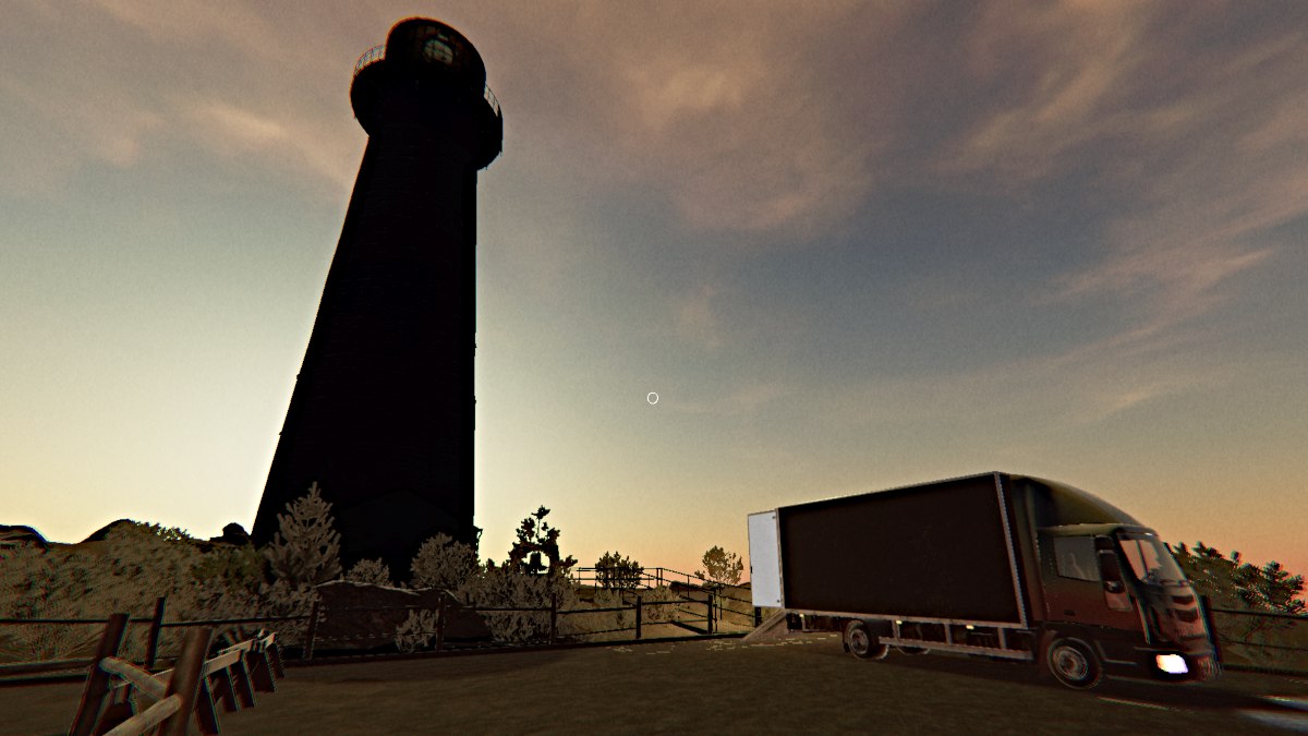 Point Hope at sunrise in Phasmphobia