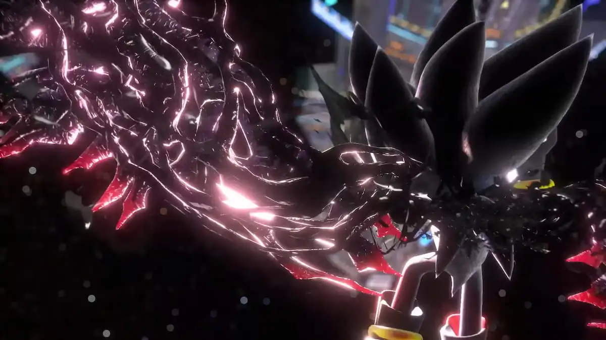 Shadow the Hedgehog sprouting wings in Sonic x Shadow Generations