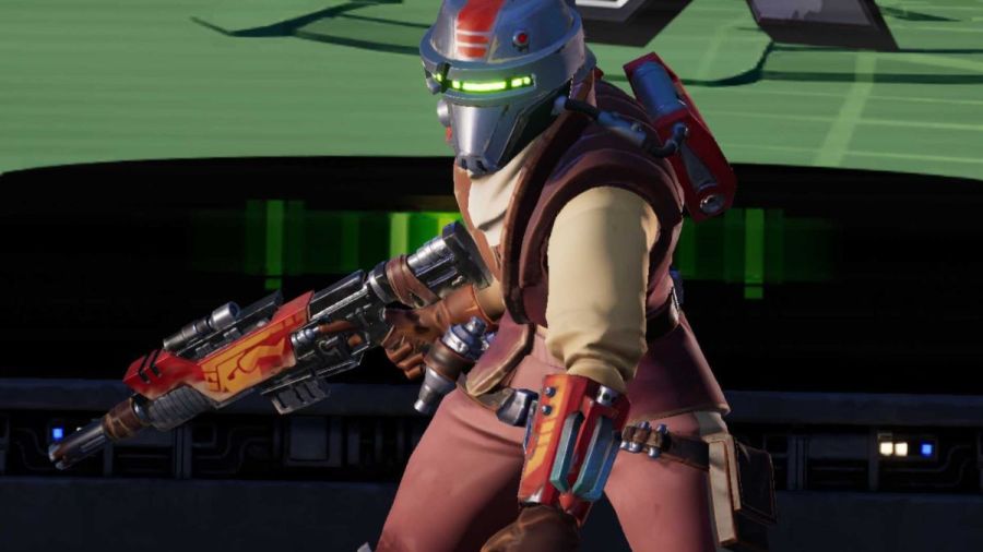 Imara Vex Damage Hunter attacking in Star Wars: Hunters