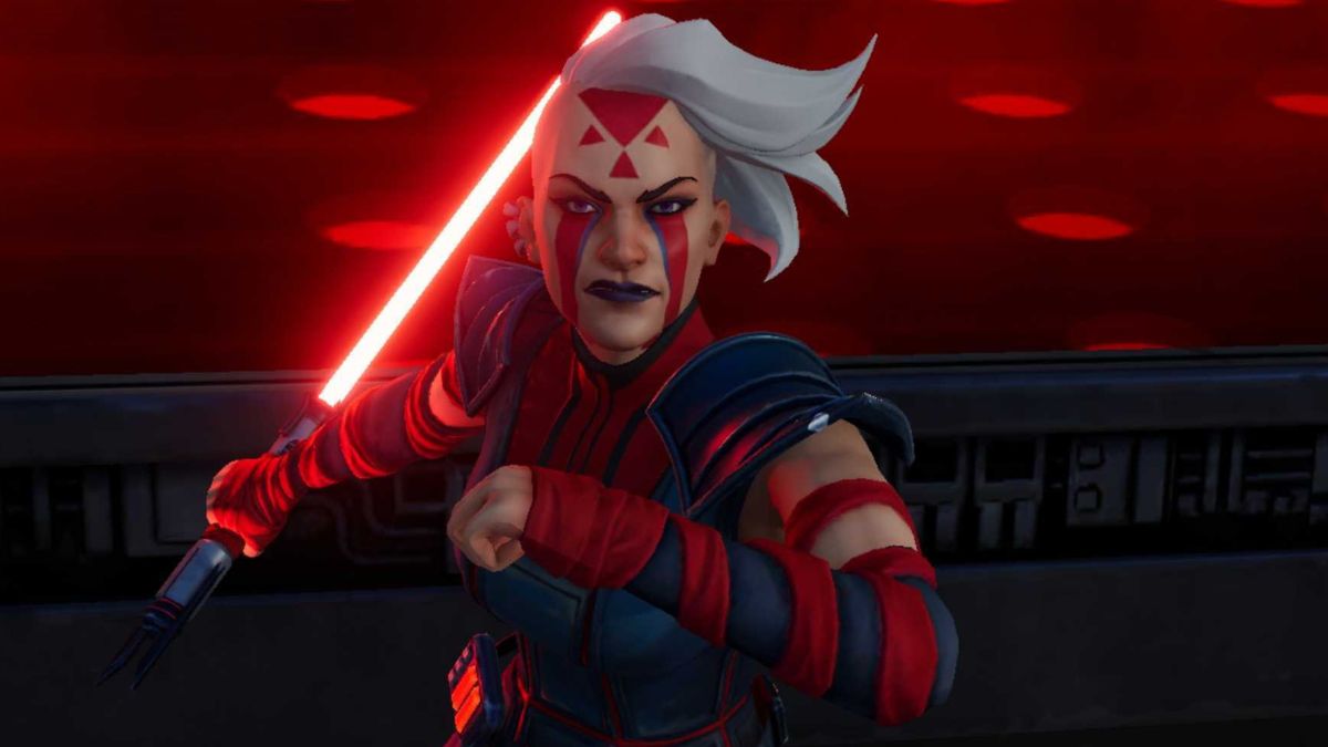 Damage Hunter Rieve attacking in Star Wars: Hunters