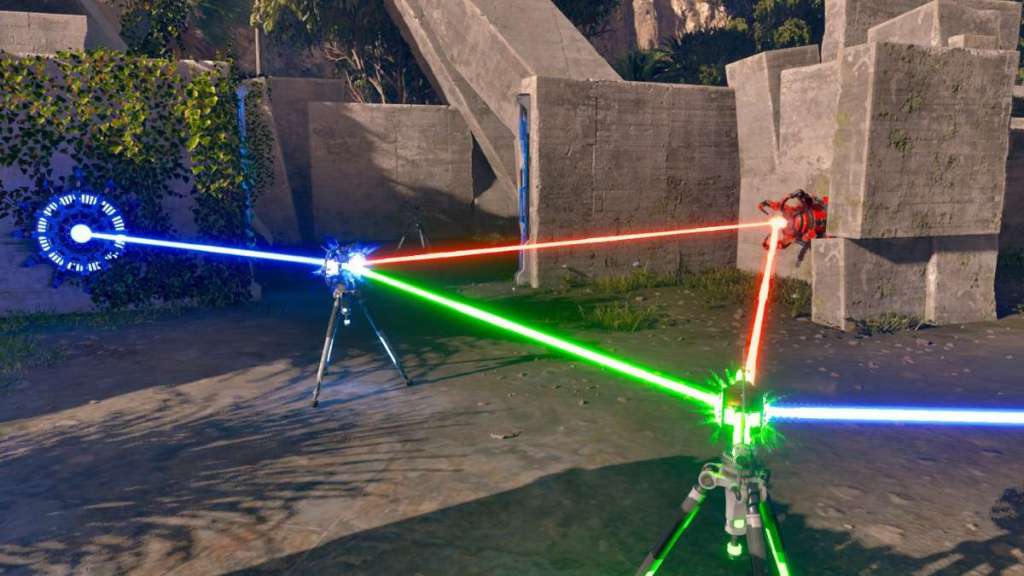 All laser connections in the Color Theory puzzle in the Talos Principle Road to Elysium DLC