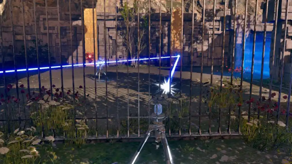 All laser connections in the Radiating Choice puzzle in the Talos Principle Road to Elysium DLC