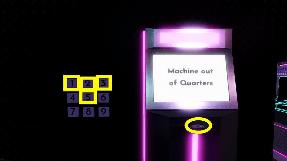 ATM code for quarter in Terminal Escape Room