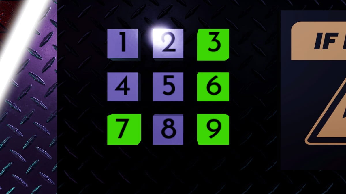 Code to room three keypad in Terminal Escape Room