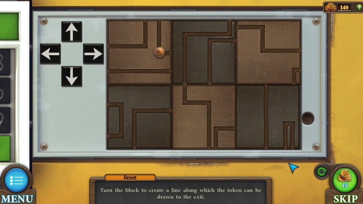 Block key puzzle in Tricky Doors seventh world, Hospital