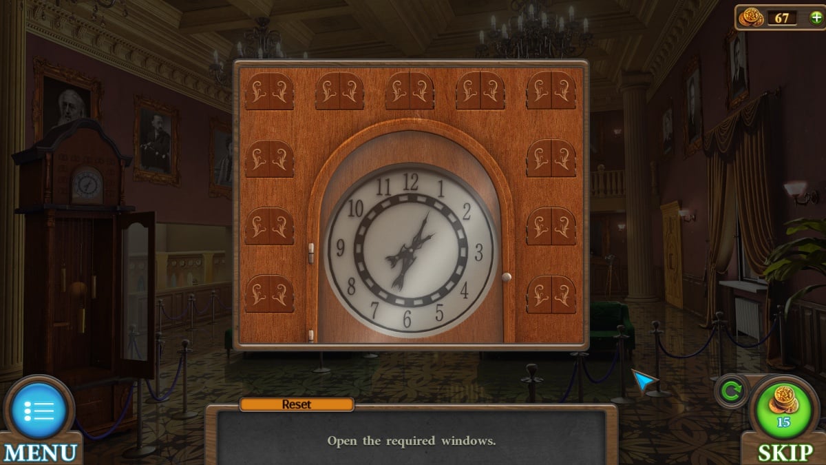 Cuckoo clock in Tricky Doors eighth world, Theater