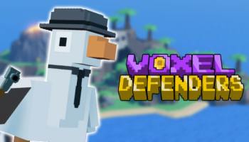 Voxel Defenders: Tower Defense Promo Image
